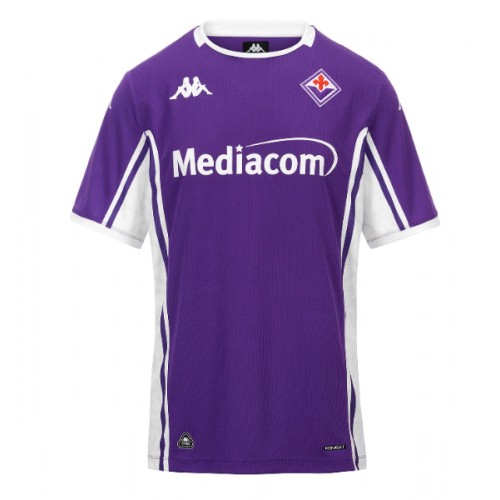 Fiorentina Moise Kean #20 Replica Home Stadium Shirt 2025-26 Short Sleeve Fiorentina Moise Kean #20 Replica Home Stadium Shirt 2025-26 Short Sleeve